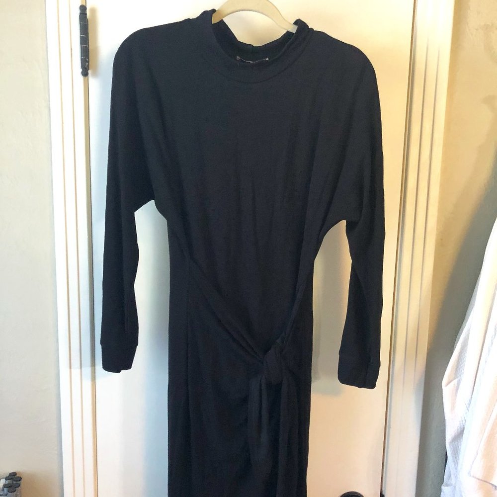 Audrey Leighton  Black Wrap Dress - Small/Medium